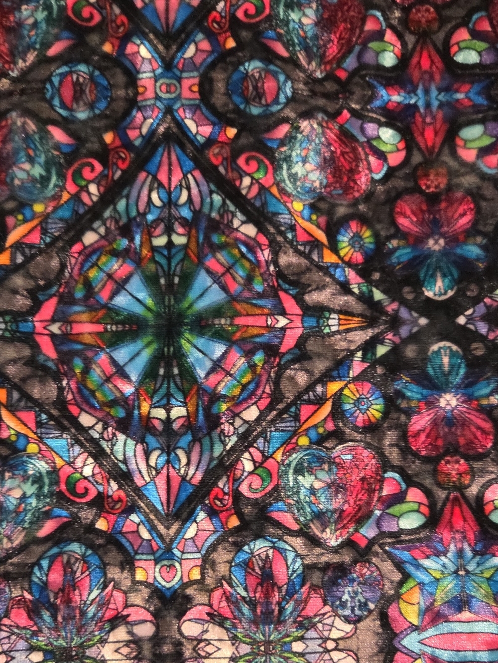 Warrior Within Designs x Love on Haight Ellie Paisley "Cathedral" Velvet Flares! - Picture 9 of 9